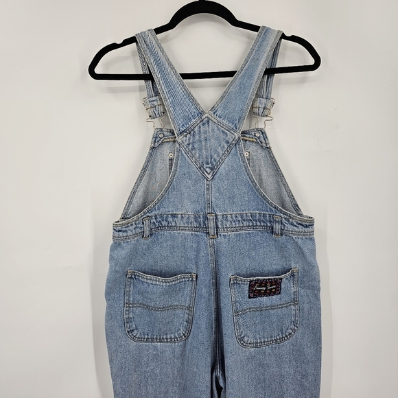 Vintage 1997 Looney Tunes Tweety Bird‎ Denim Overalls Girls Size 10 - Picture 5 of 6